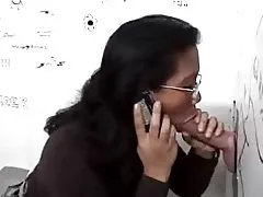 Gloryhole tualete už Azijos jauniklį